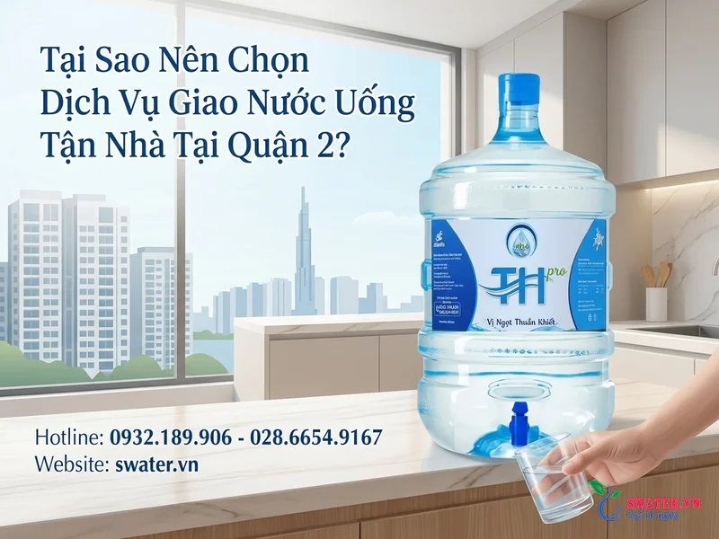 Tại Sao Nên Chọn Dịch Vụ Giao Nước Uống Tận Nhà Tại Quận 2?
