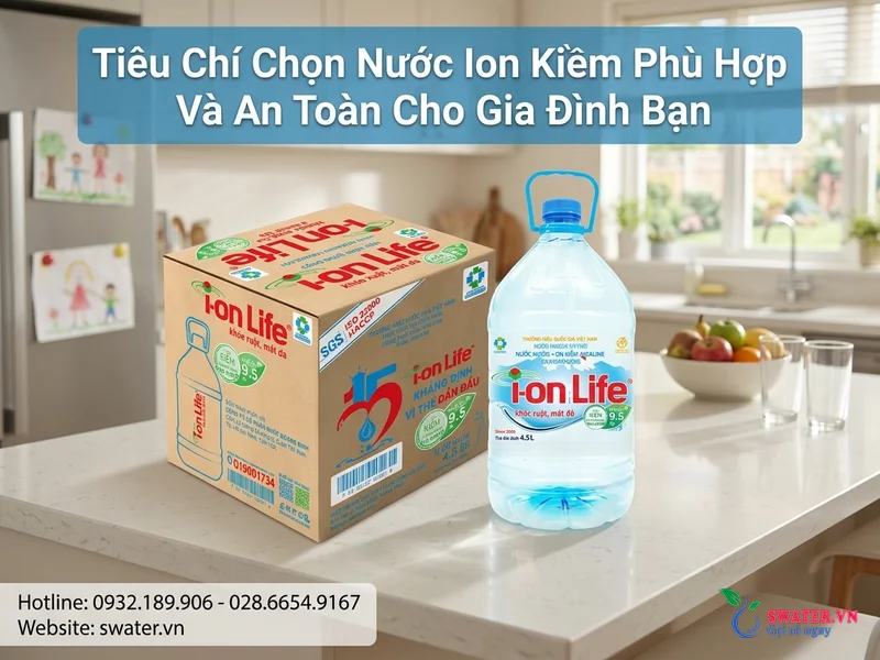 Tiêu Chí Chọn Nước Ion Kiềm Phù Hợp Và An Toàn Cho Gia Đình Bạn